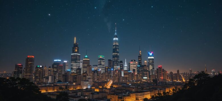 Fotografía Nocturna: Cómo Capturar la Magia de las Estrellas y Paisajes Urbanos