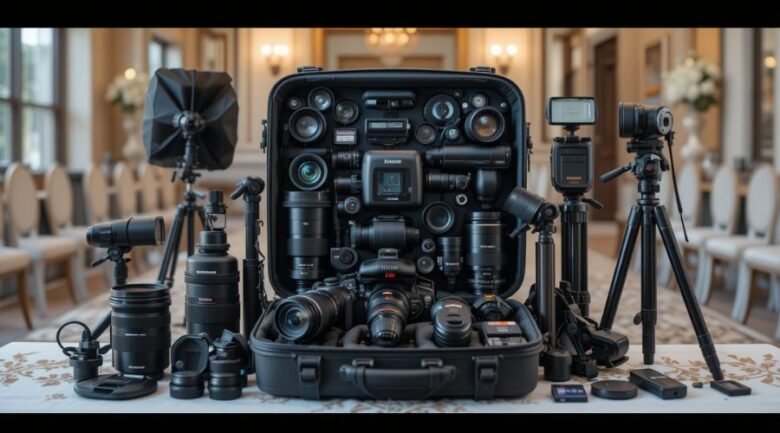 Equipo Esencial para Fotógrafos de Bodas: Lo que No Puede Faltar en tu Kit