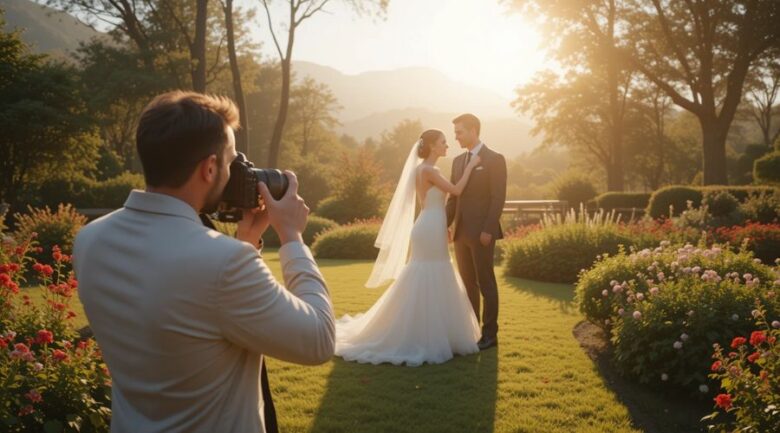 Fotografía de Bodas al Aire Libre: Cómo Manejar la Luz Natural